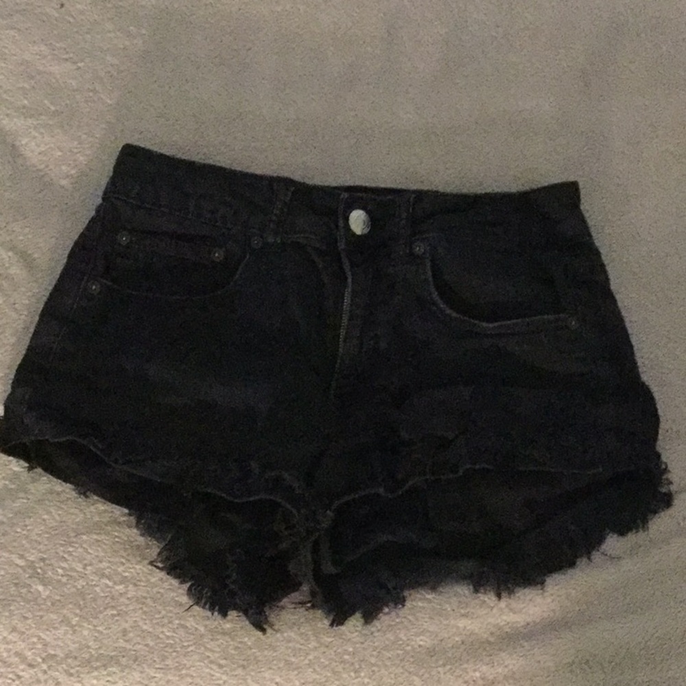 American eagle hi-rise shorts